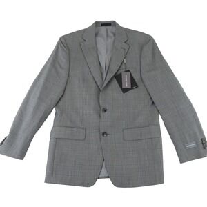 Michael Kors The Passport Collection Blazer Suit Coat‎ Jacket Mens 38R Gray $450